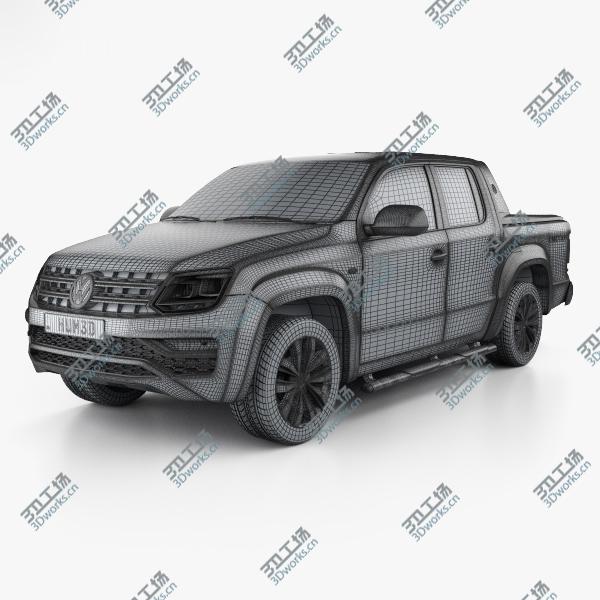 images/goods_img/202105072/3D Volkswagen Amarok Crew Cab Aventura with HQ interior 2016/3.jpg